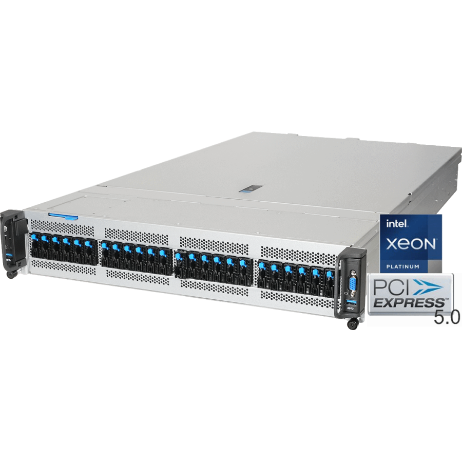 QuantaPlex T42S-2U 8x 10-Core Silver Xeon 4114, 512GB RAM 4-Node Diskless Server